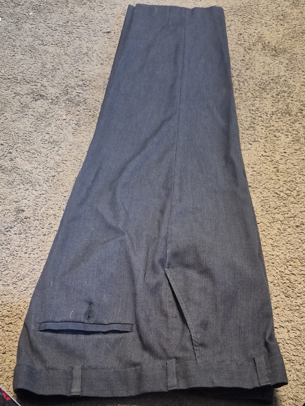 George Men's Charcoal Dress Pants - Straight Leg